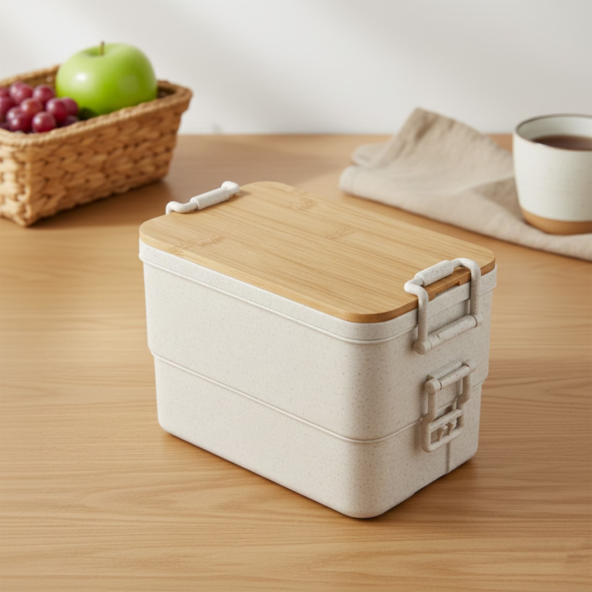 Bamboo Stack & Go Lunch Box