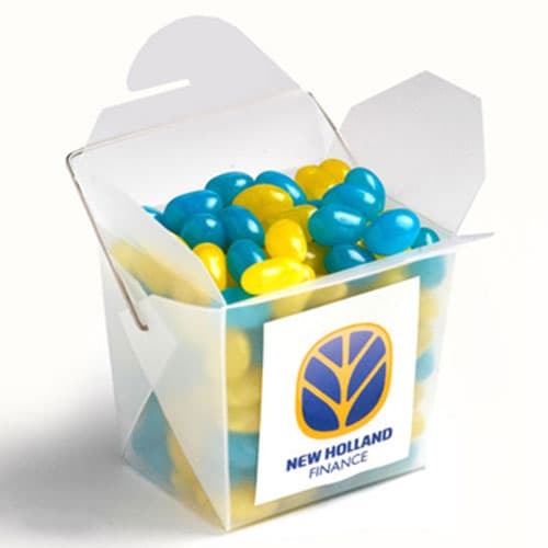 Frosted Noodle Box with Mini Jelly Beans 100g