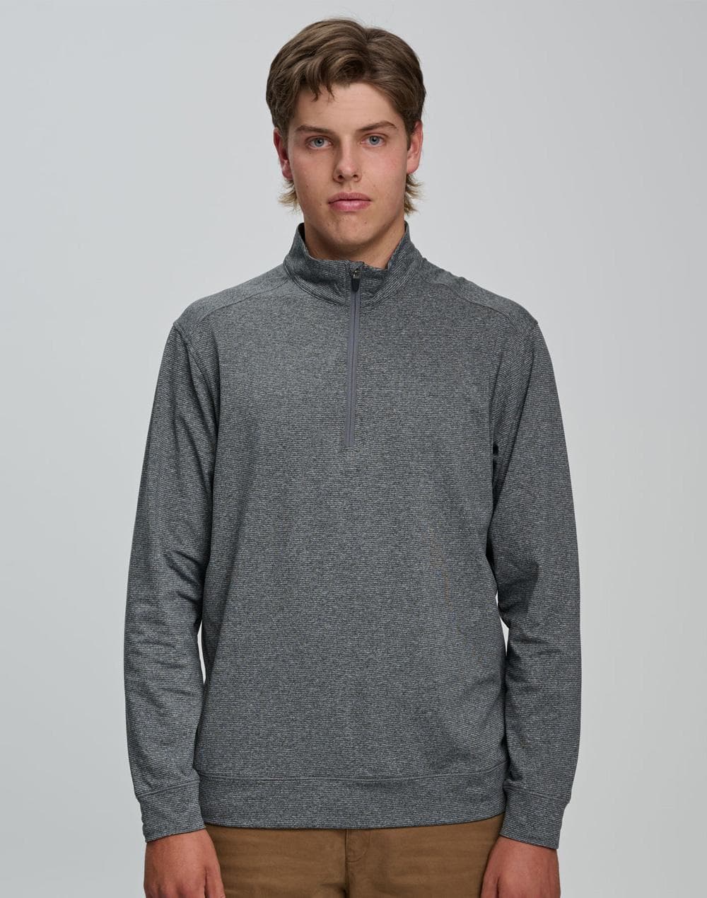 Men's Half Zip L/S Sweat Top