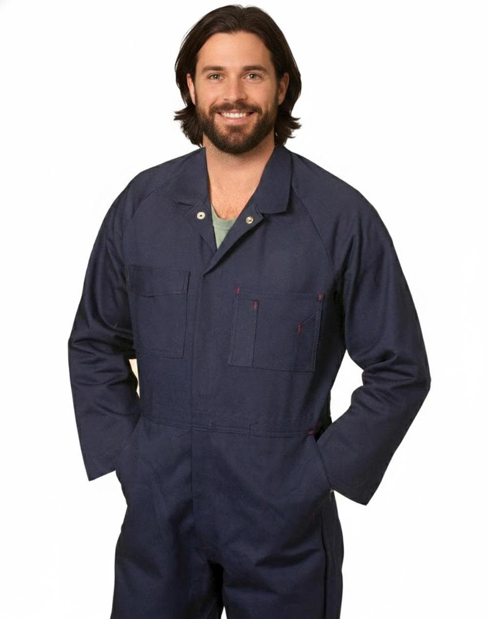 Men's Cotton Drill Coverall-Regular