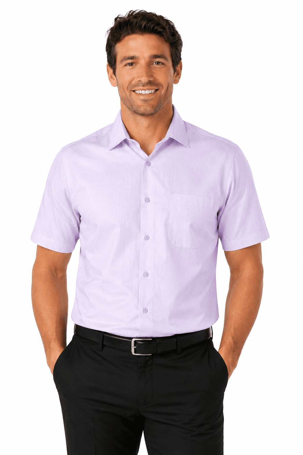 Belair Mens Shirt Short Sleeve Runout