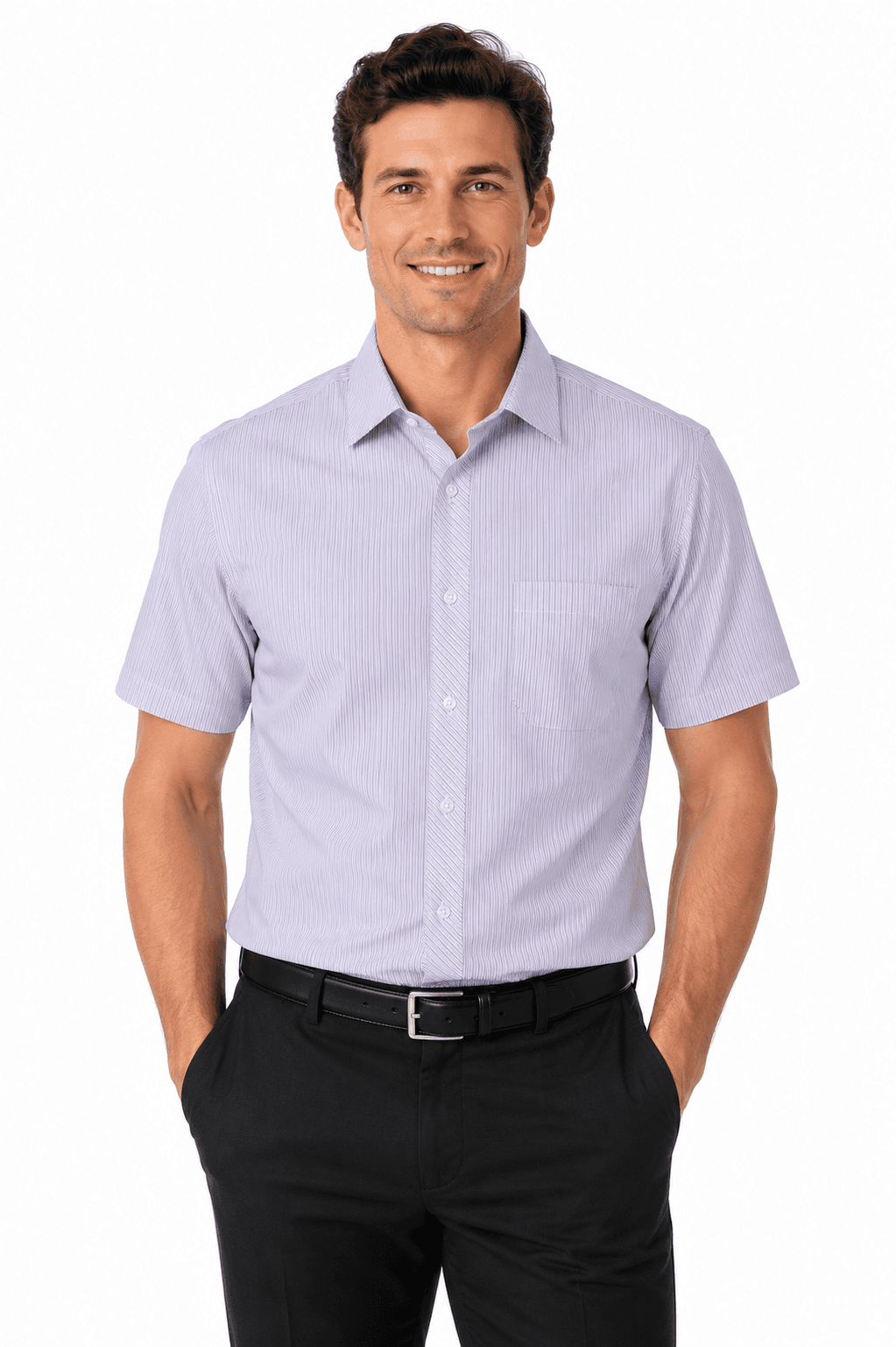 Bayview Mens Shirt Short Sleeve Runout