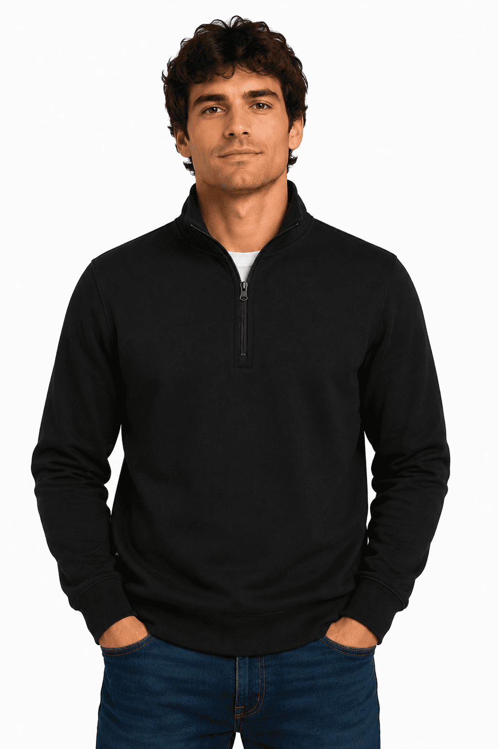 Mawson Mens 1/4 Zip Sweater
