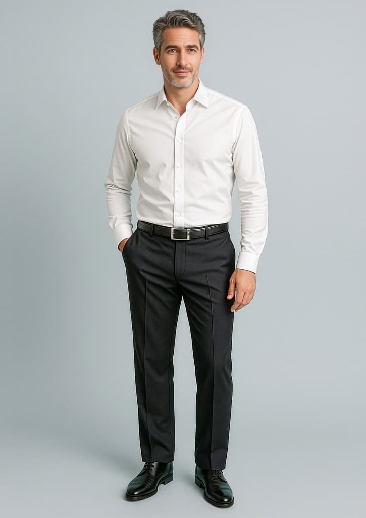 Cool Stretch Mens Adjustable Waist Pant (Stout)