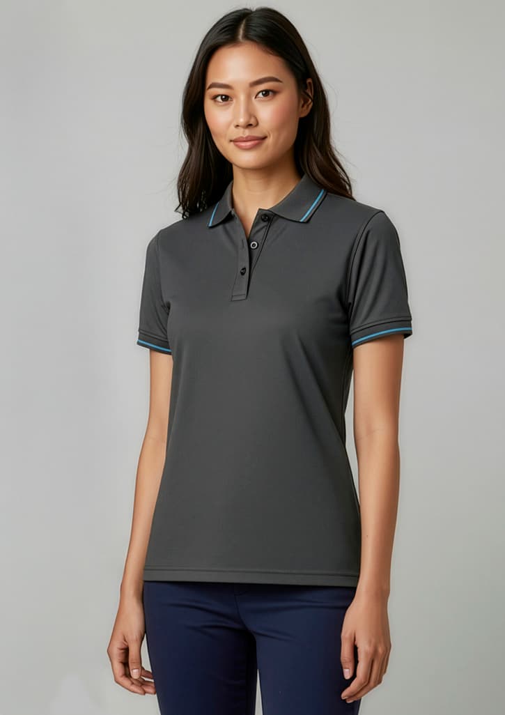 Jet Womens Short Sleeve Polo