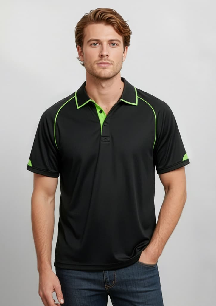 Fusion Mens Short Sleeve Polo