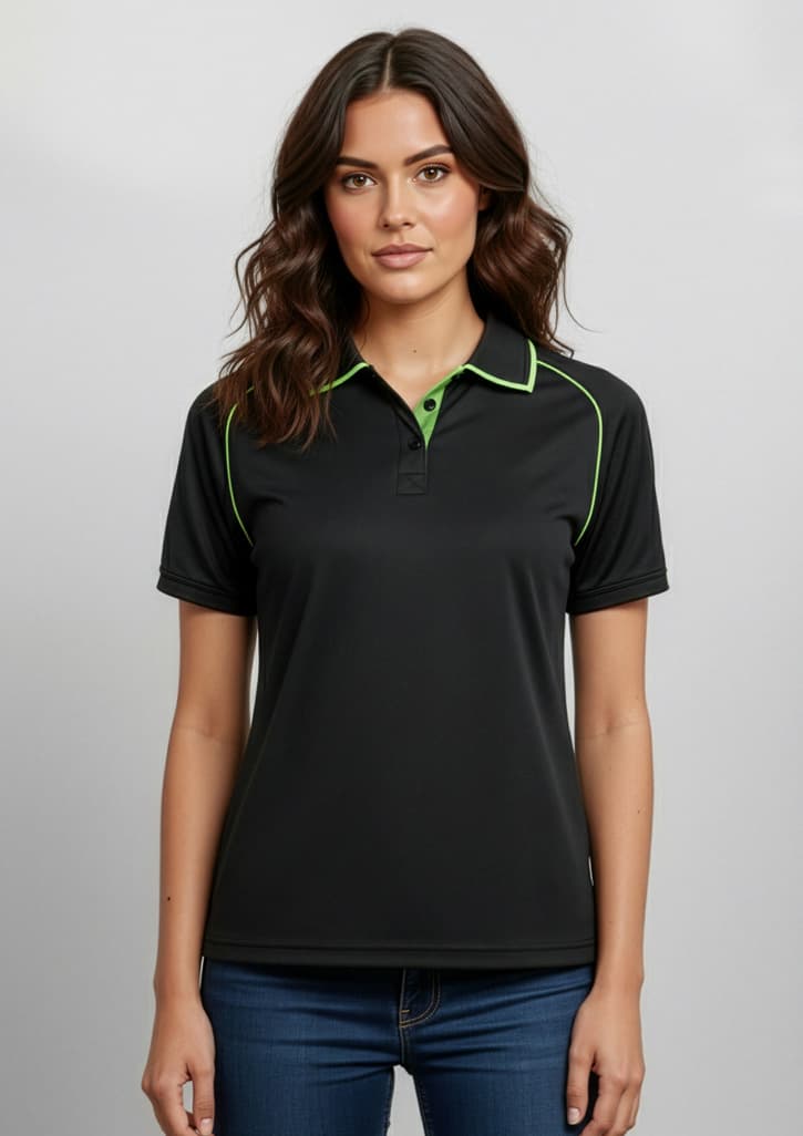 Fusion Womens Short Sleeve Polo