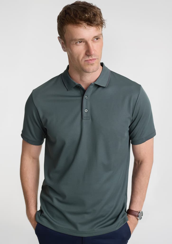 Focus Mens Short Sleeve Polo