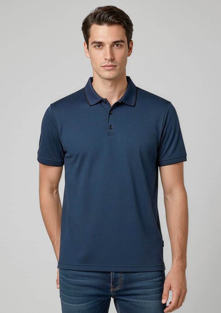 Echo Mens Short Sleeve Polo