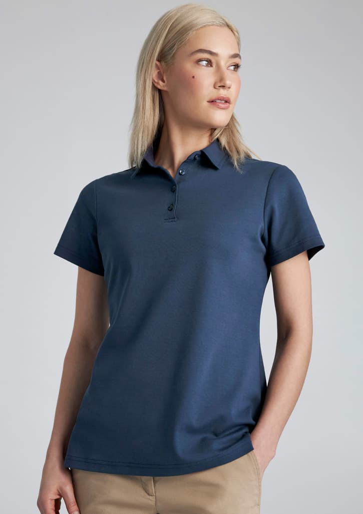 Lotus Womens Short Sleeve Polo