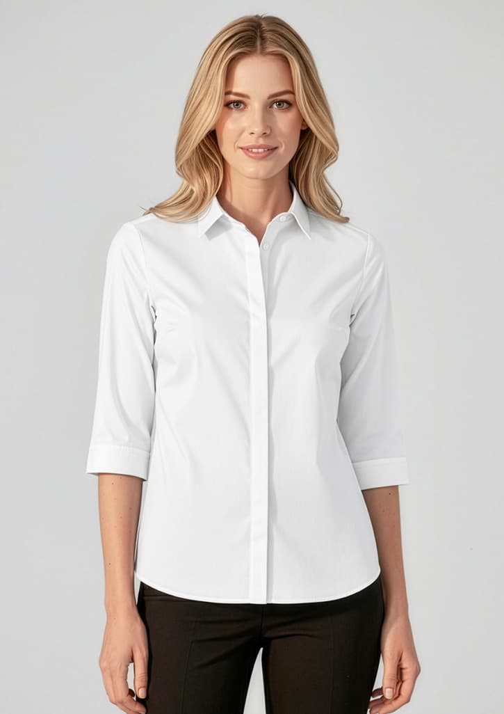 Charlie Womens 3/4 Sleeve Shirt