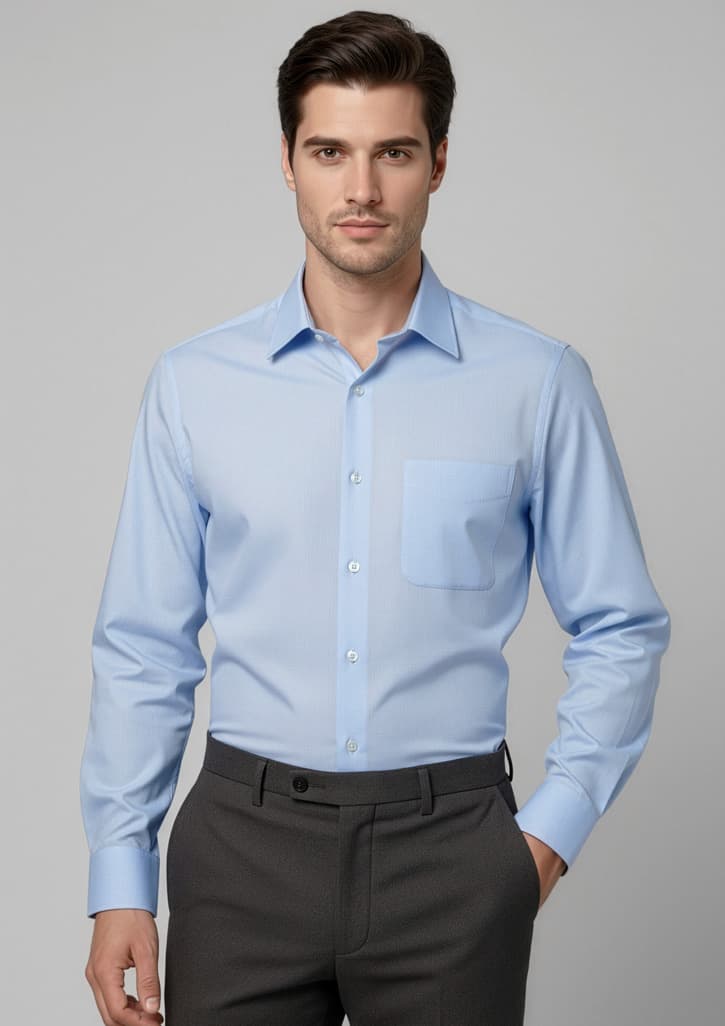 Luxe Mens Long Sleeve Shirt