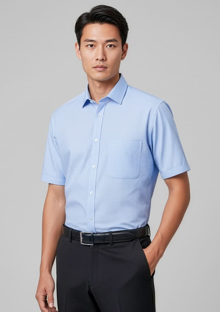 Euro Mens Short Sleeve Shirt