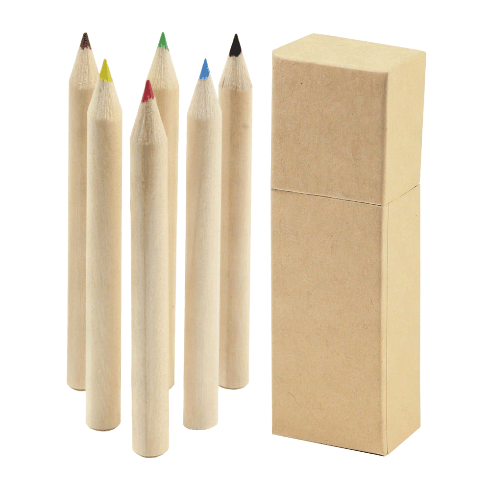 Coloured Pencil Set 6pcs