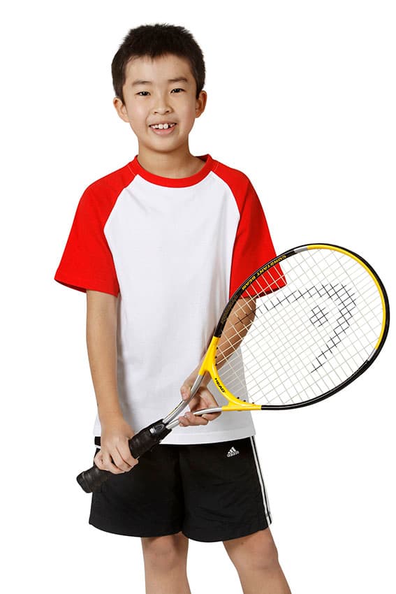 2-Tone Raglan Sleeve T-shirt, Children