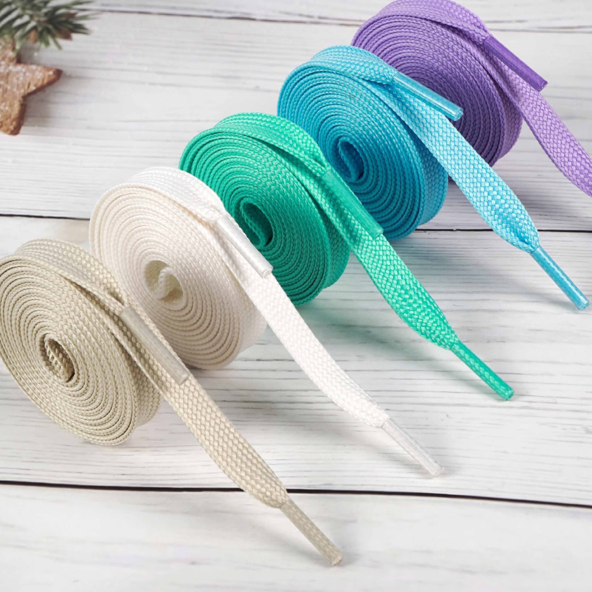 Double-Layer Shoe laces
