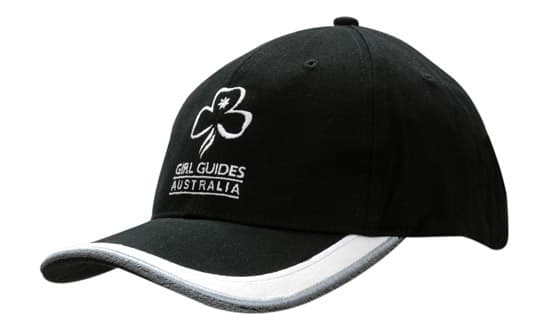 Brushed Heavy Cotton with Peak Insert/Embroidery