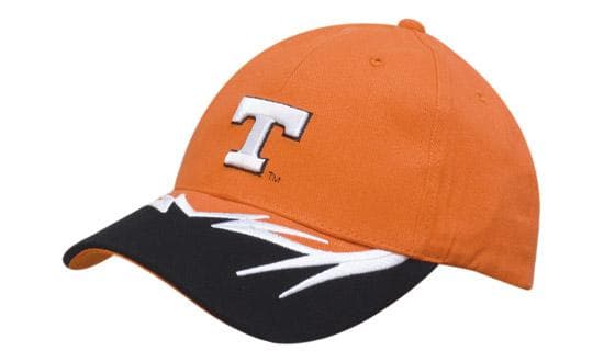 Brushed Heavy Cotton with Embroidered Peak Insert