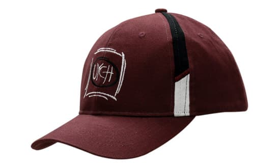 Brushed Heavy Cotton with Fabric Inserts on Crown