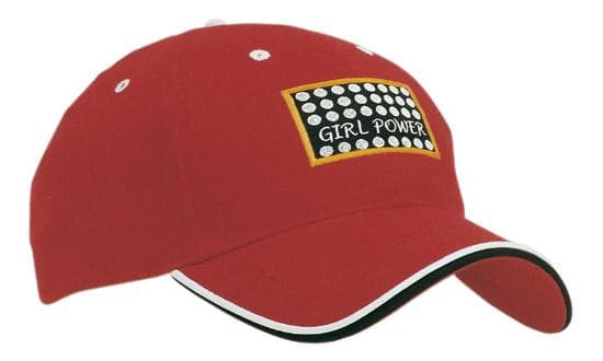 Brushed Heavy Cotton with Double Peak Trim