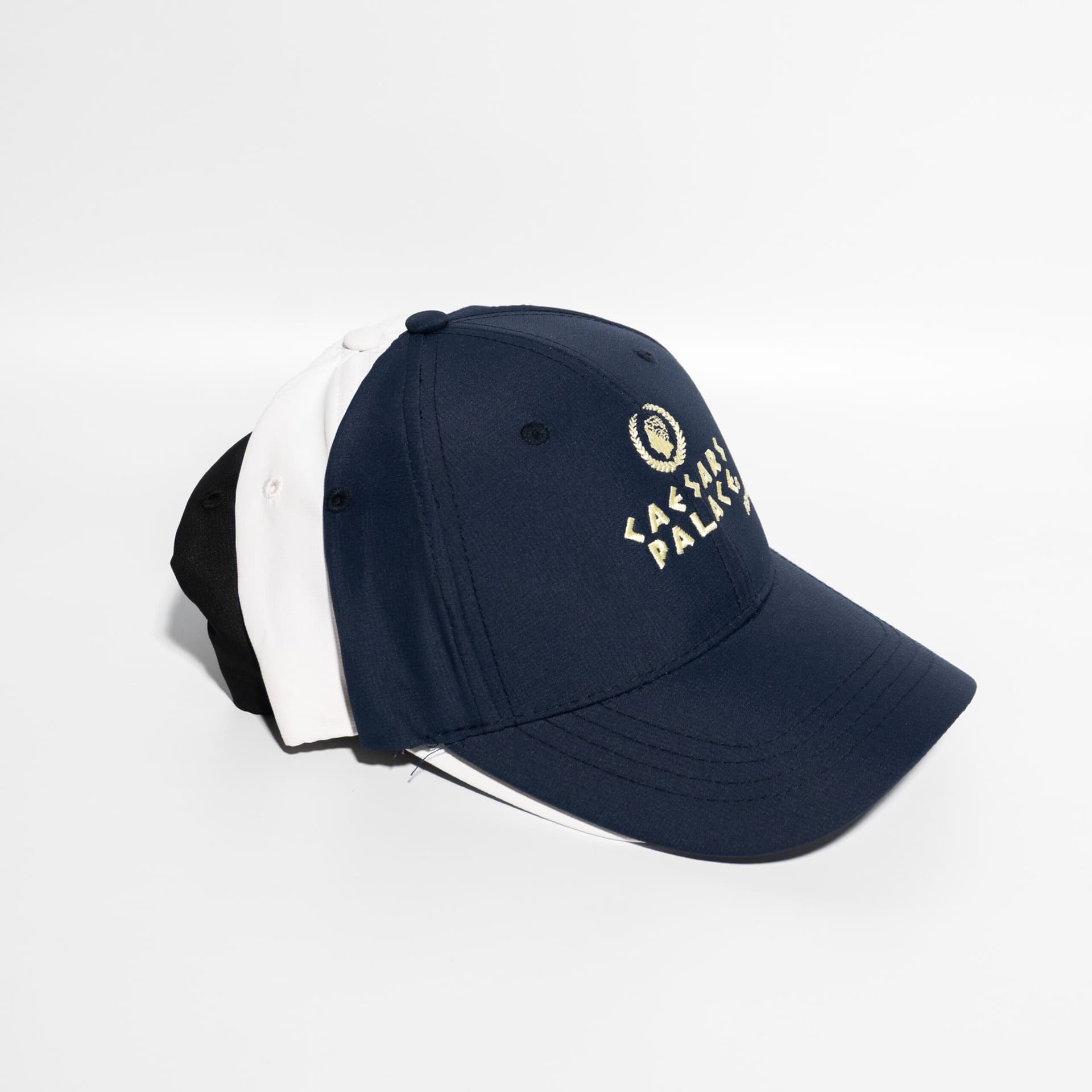Promo Poly-Cotton 6 Panel Velcro Strap Baseball Cap