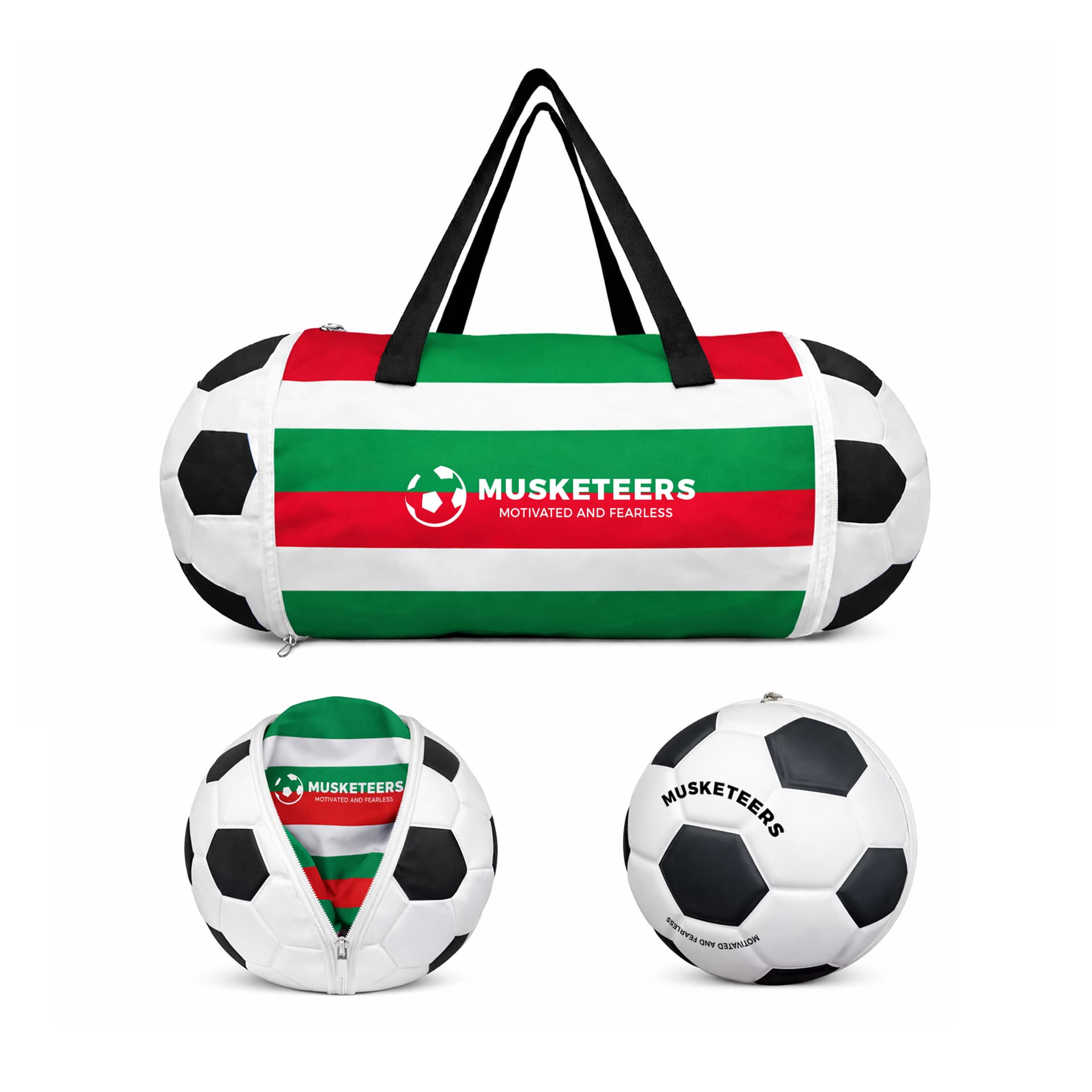 Full Colour Foldable Duffel Bag