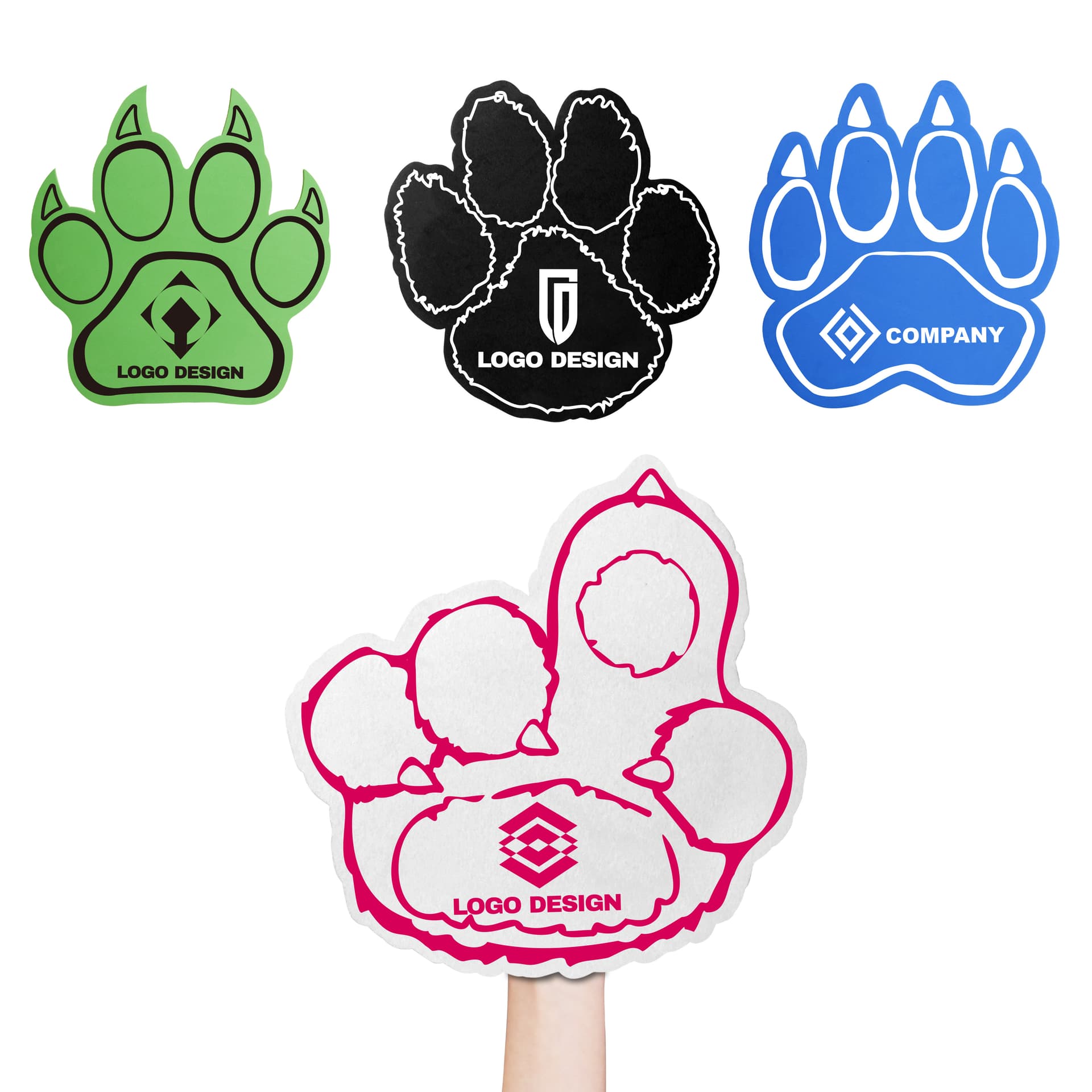 Paw Foam Mitt