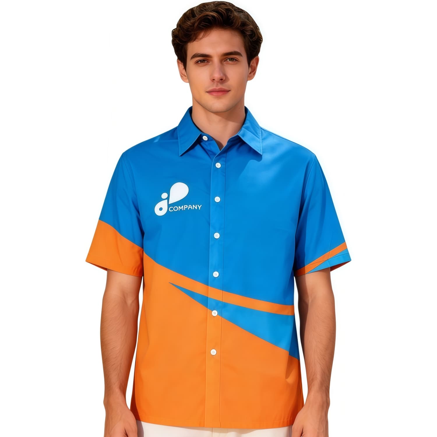 Men's 100% Cotton Sublimated Shirt