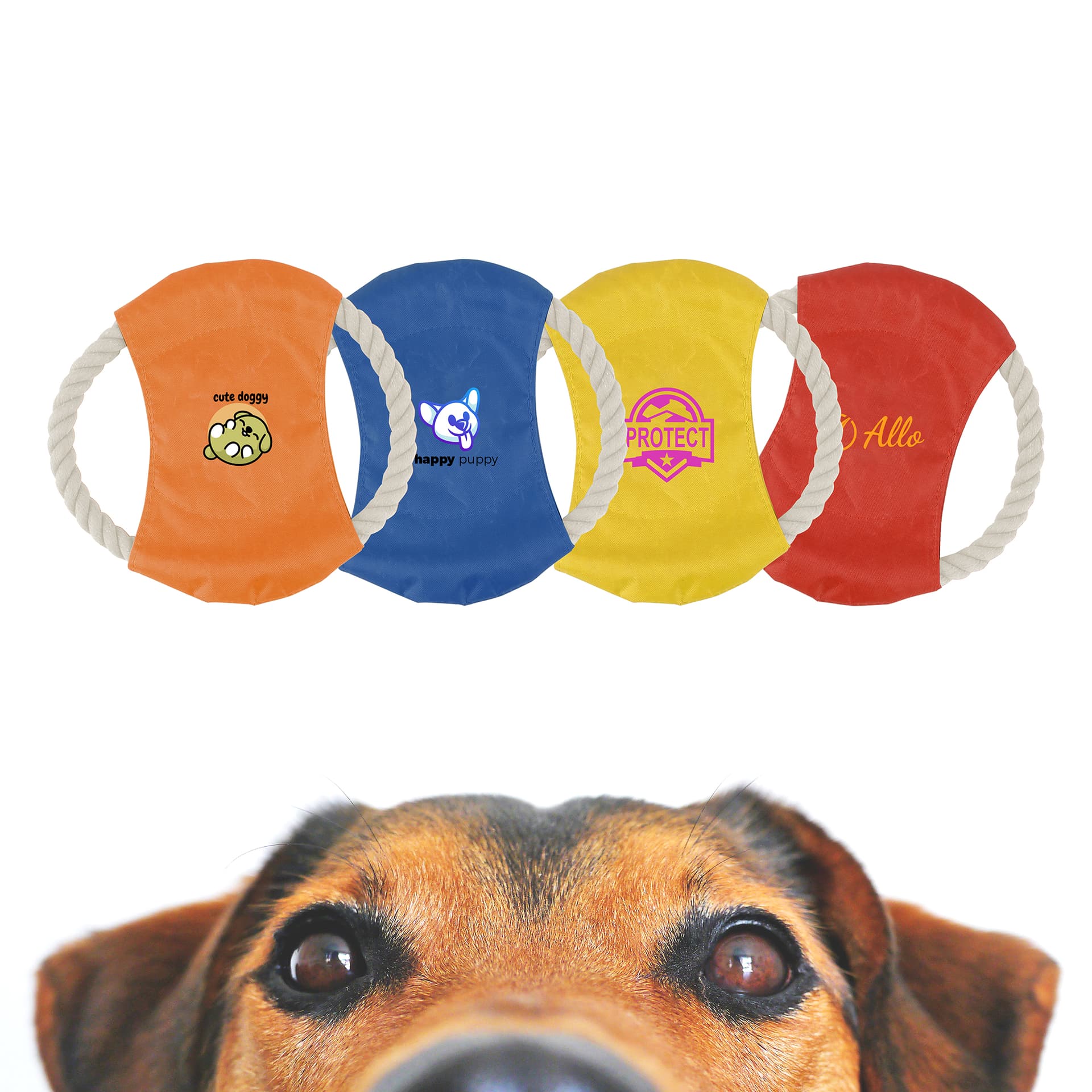 Rope Frisbee Dog Toy
