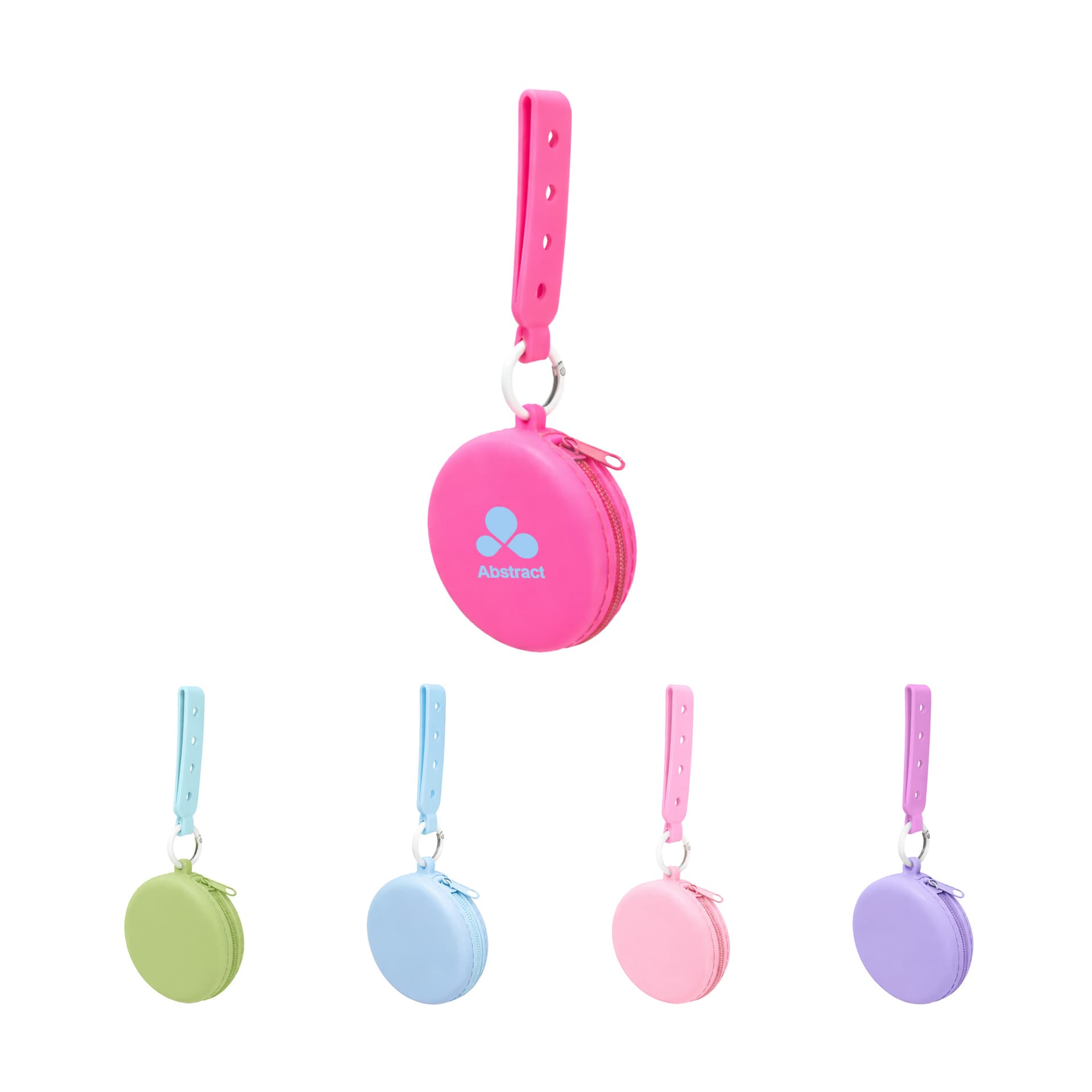 Silicone Pouch with Holes Strap