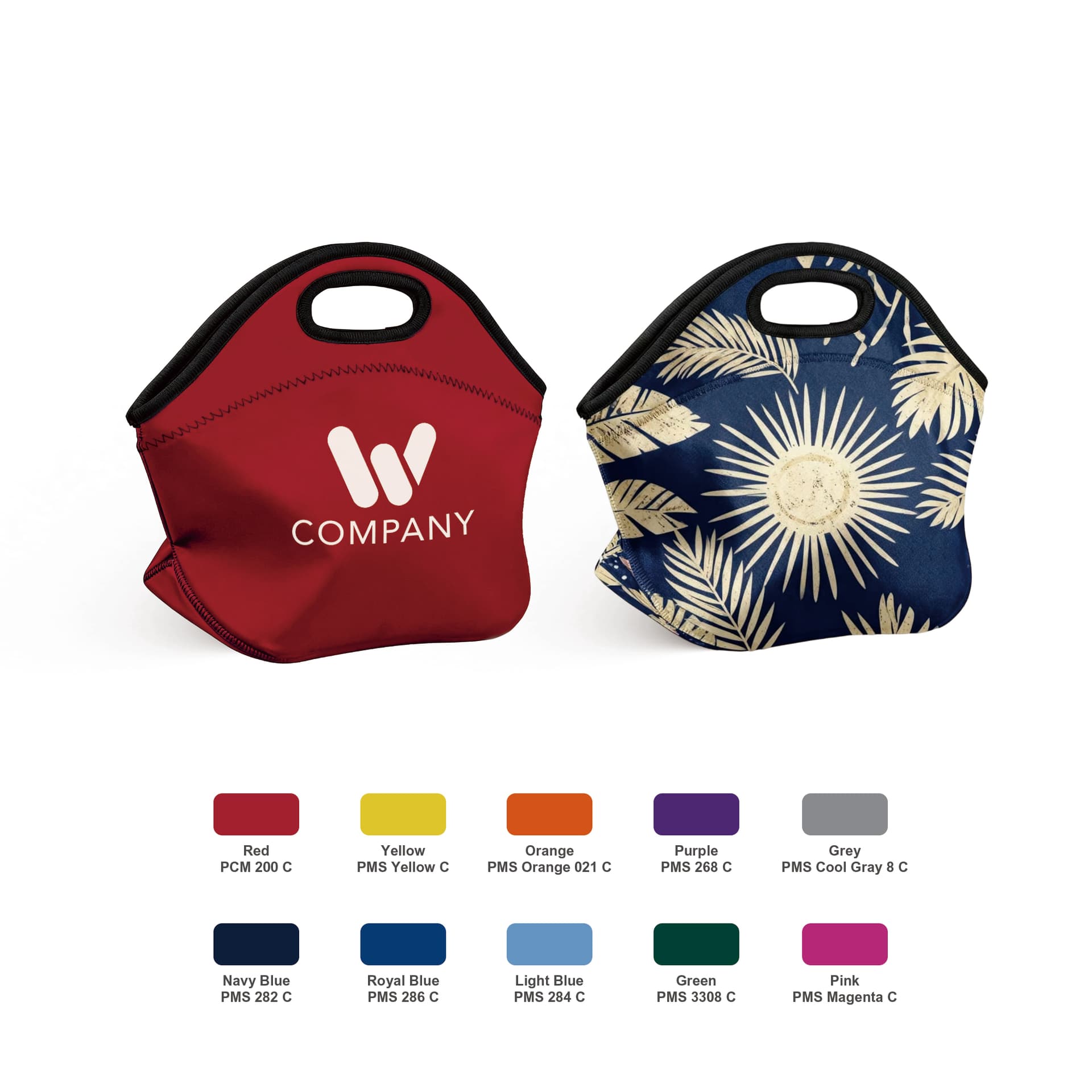 Custom Soft Neoprene Lunch Bag