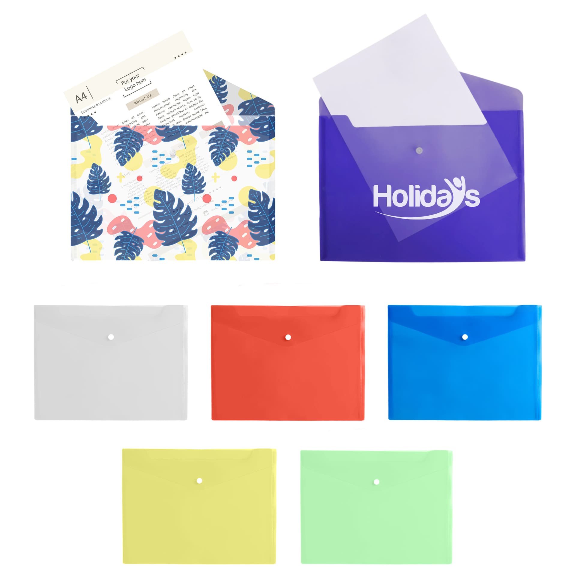 A4 Clear File Envelope