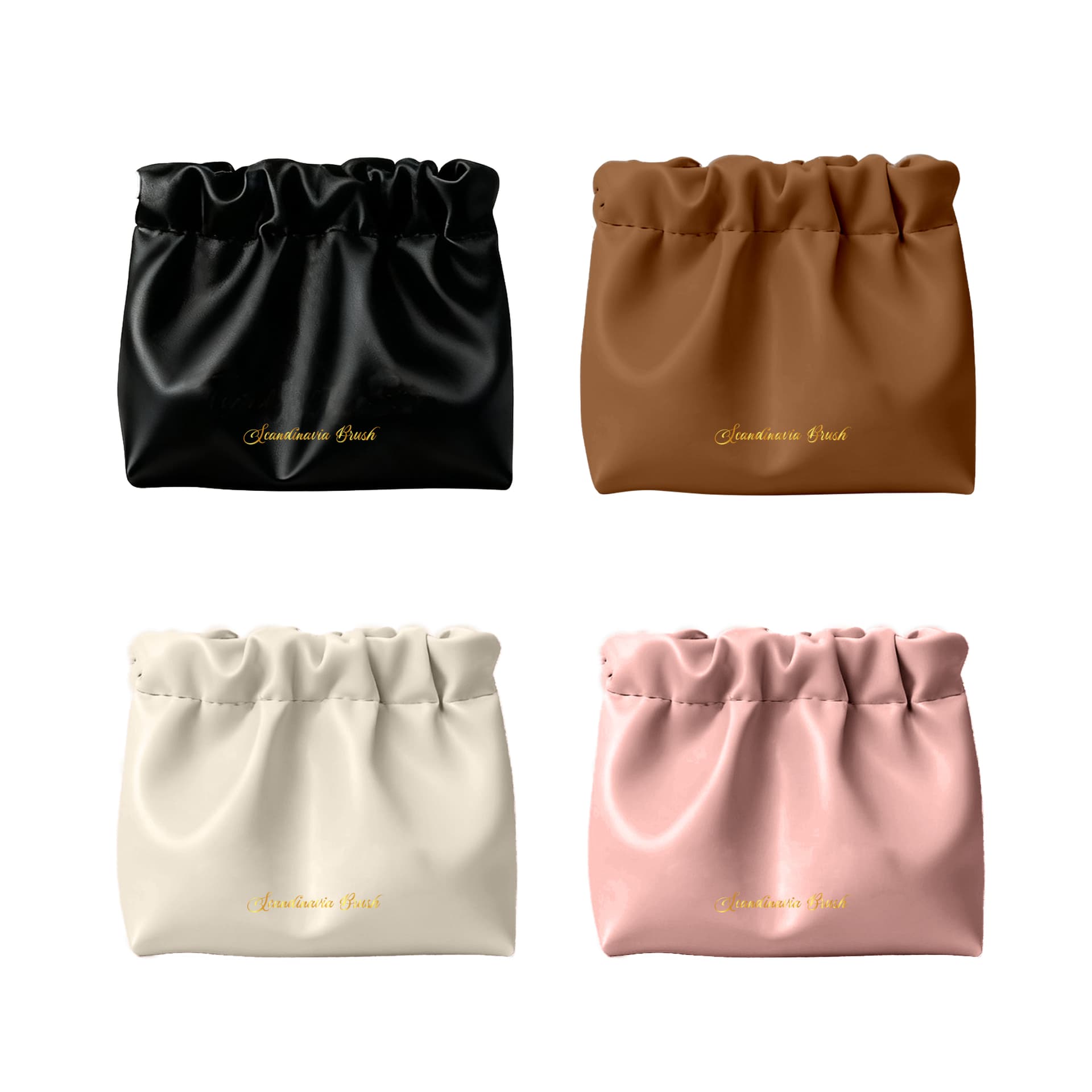 Zipperless Portable Makeup Bag