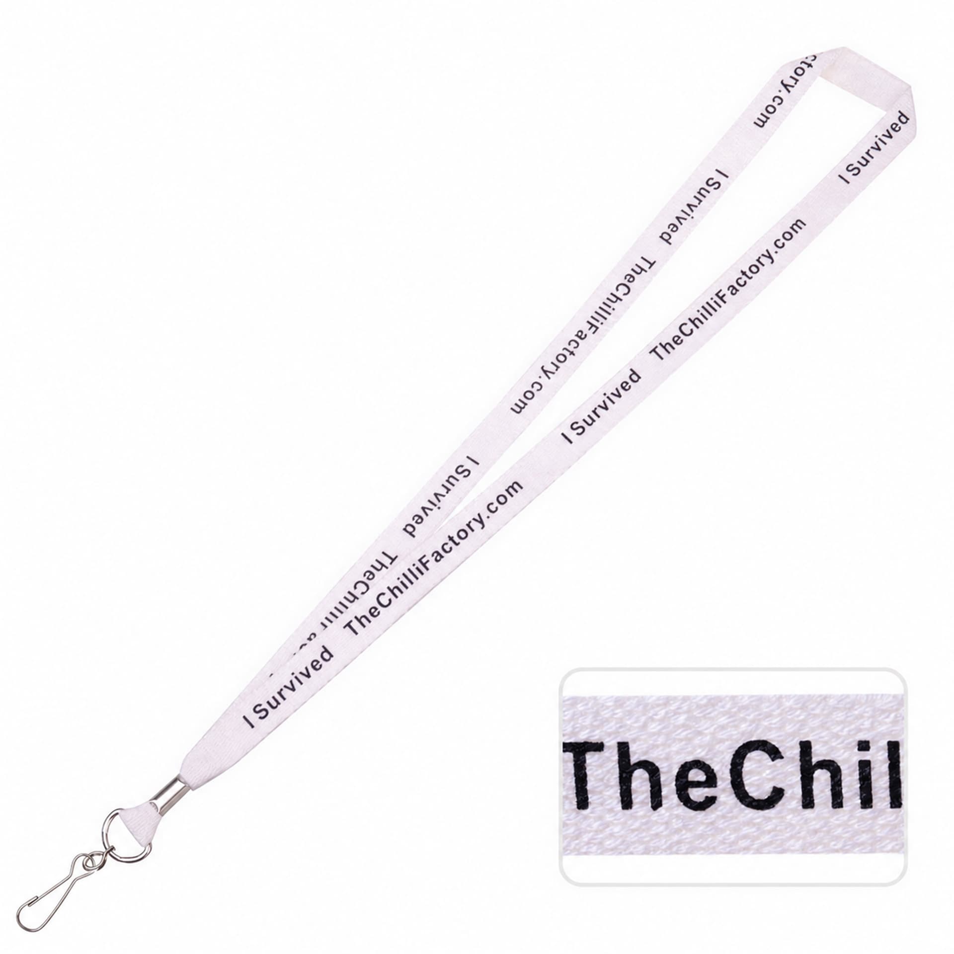 Bamboo Ribbed Lanyard