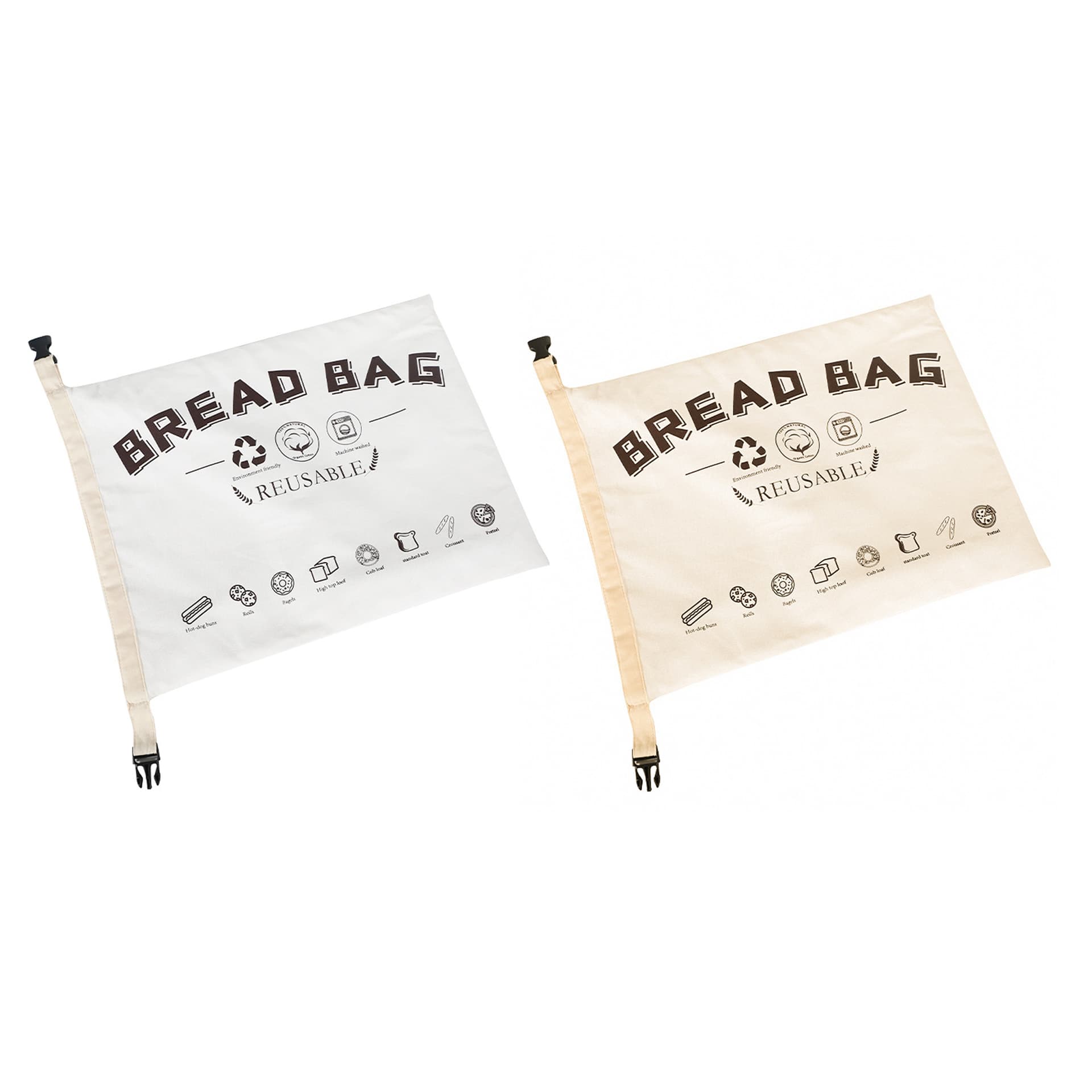 Reusable Linen Bread Bag
