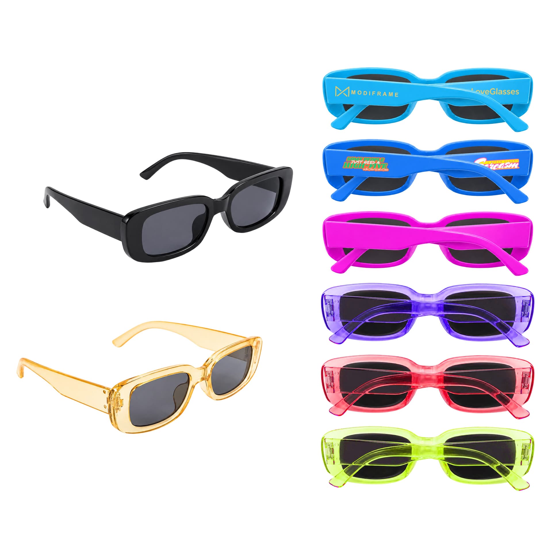 Vintage Rectangle Sunglasses