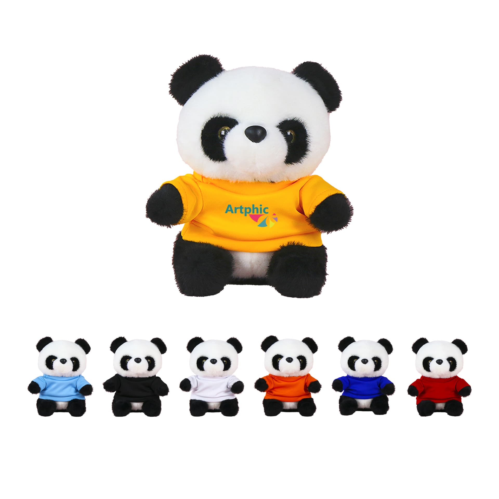 T-shirt Panda Plush Toy