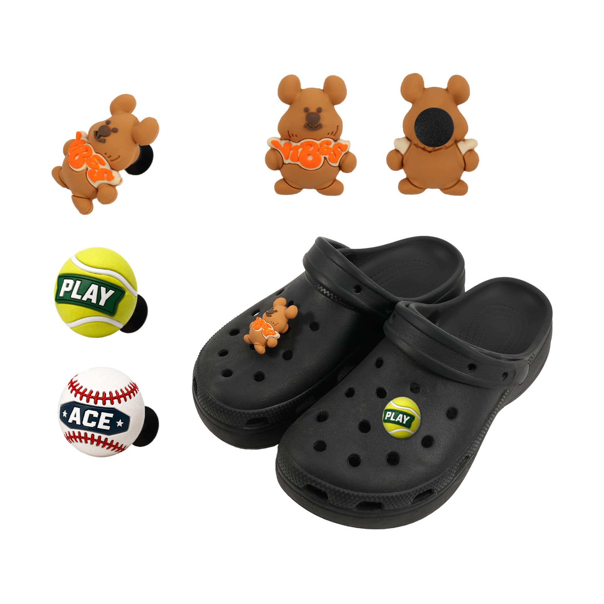 3D Custom Clog Shoe Charms