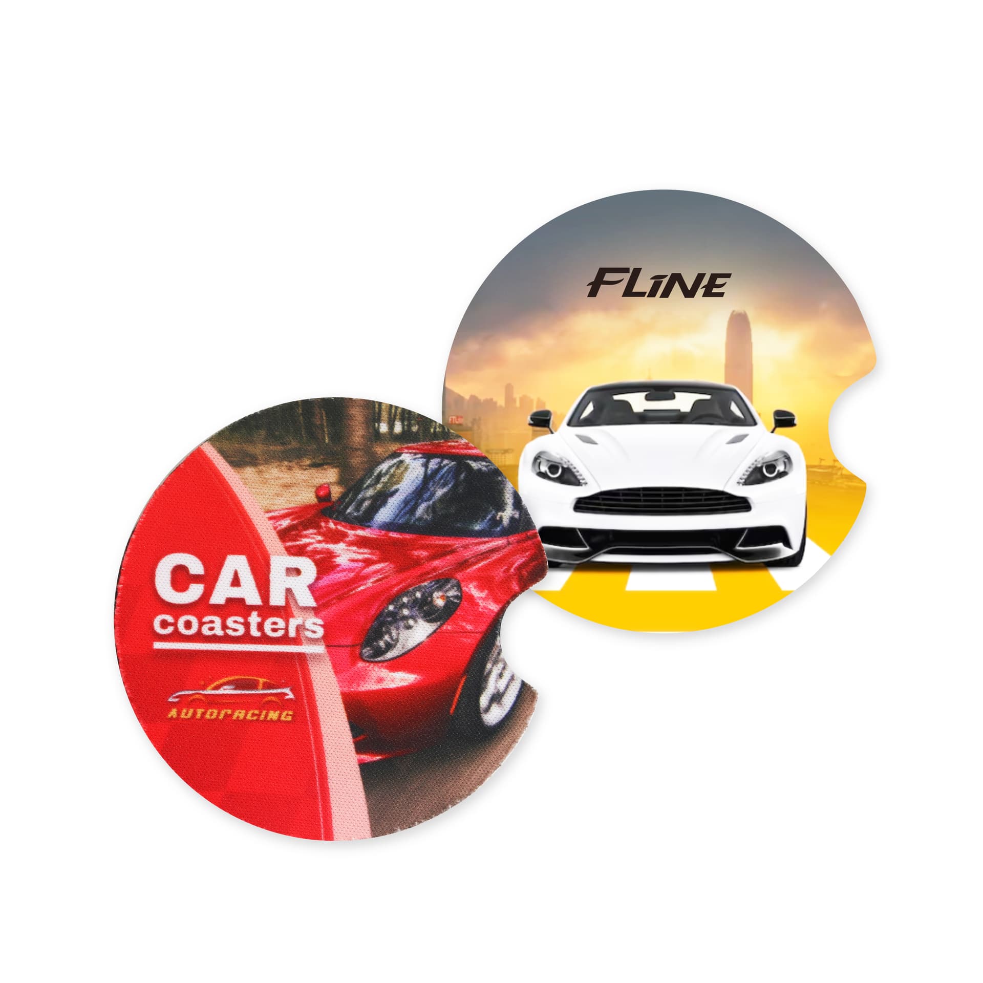 Full colour Car Coaster