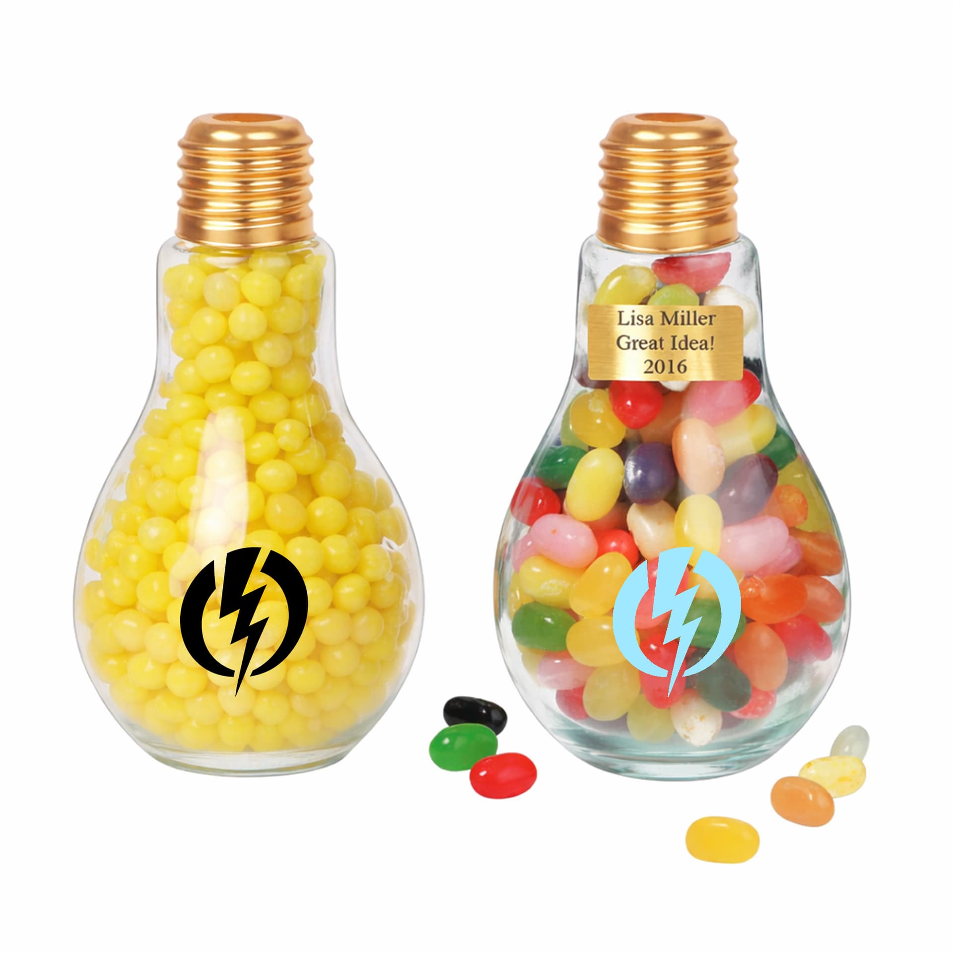 500ml Bulb Shaped Plastic Bottle