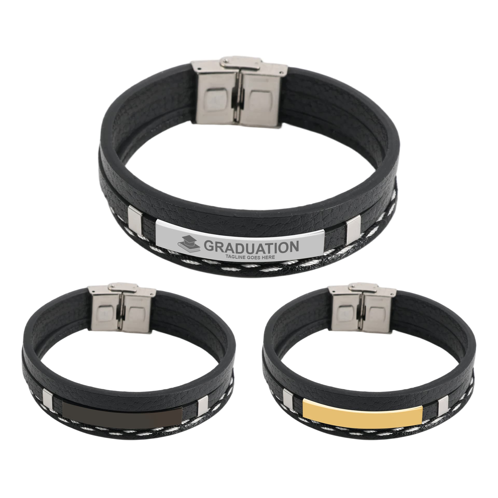 Multi-layer Braided PU Leather Bracelet