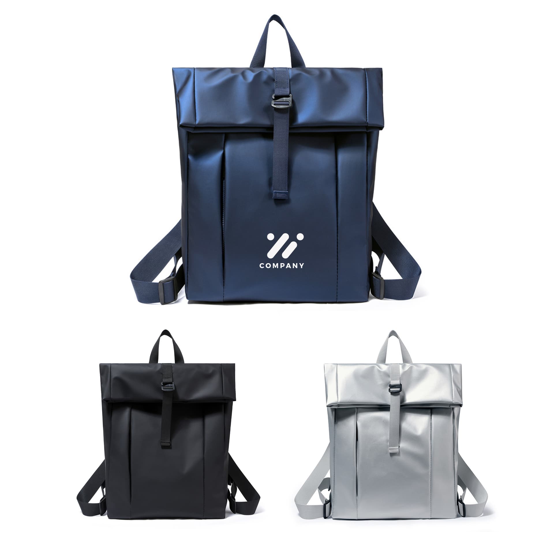 Tarpaulin Roll Top Backpack