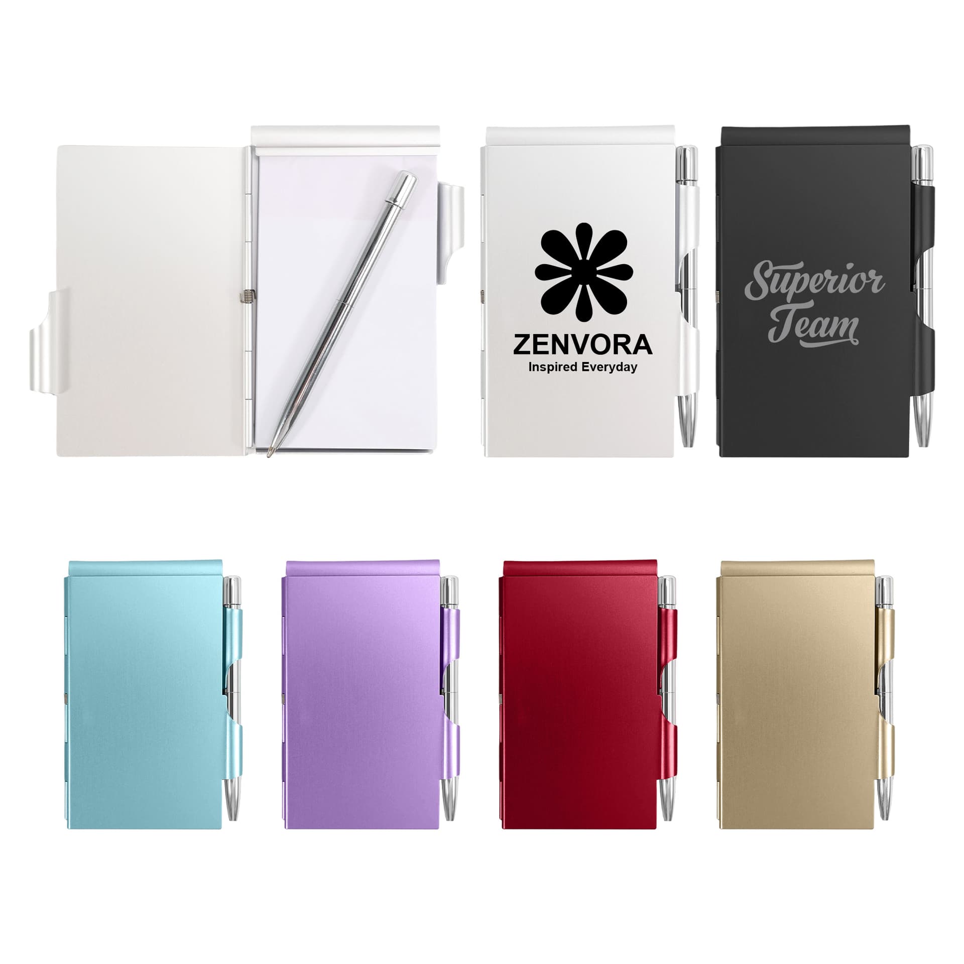 Aluminium Pocket Notebook