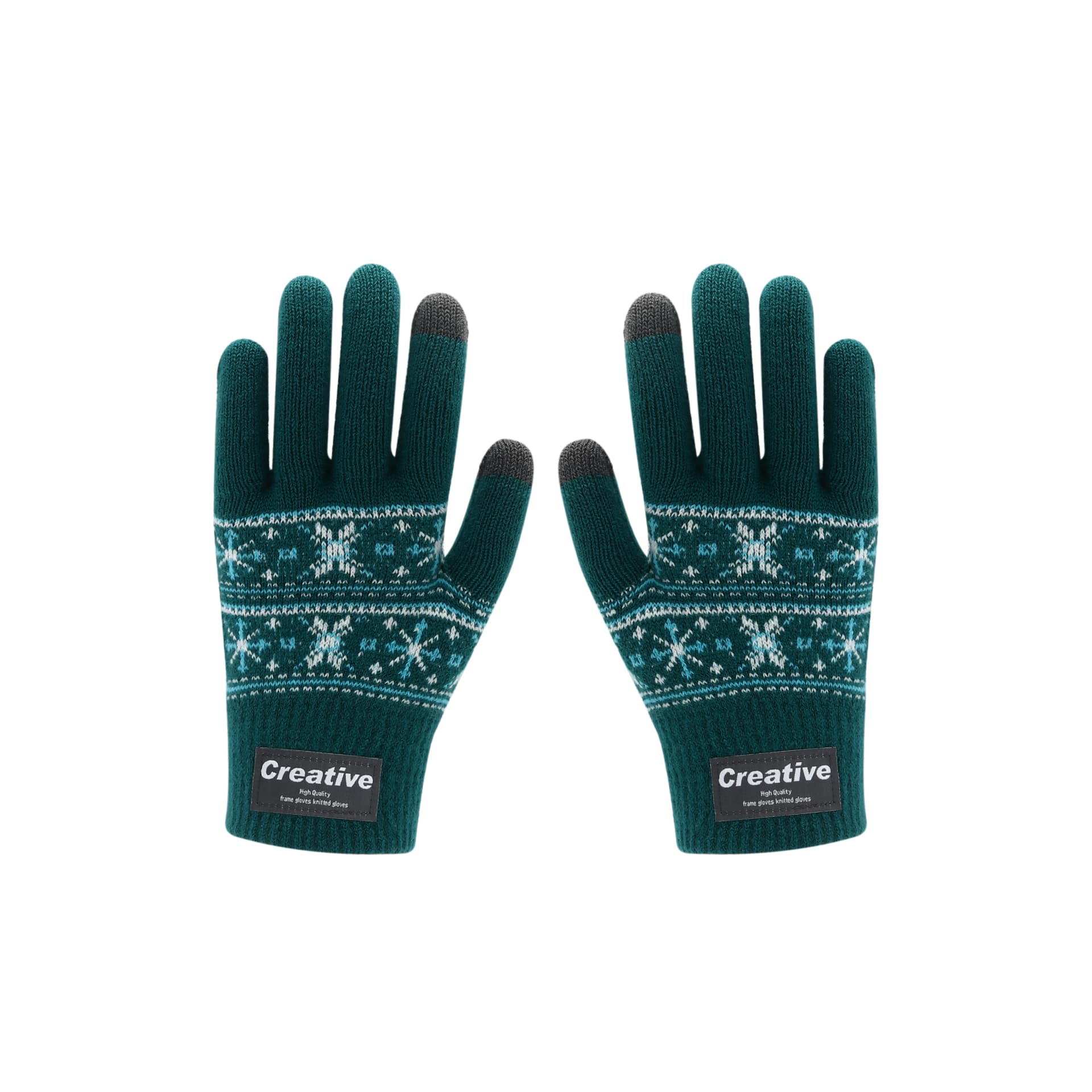 Kids Jacquard Gloves