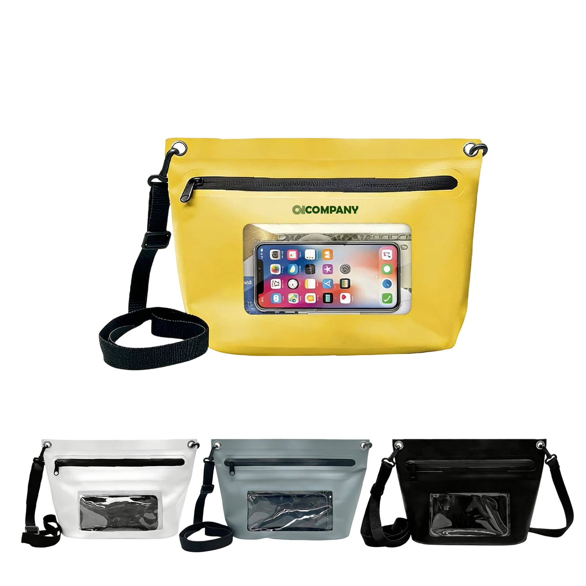 PVC Crossbody Phone Bag