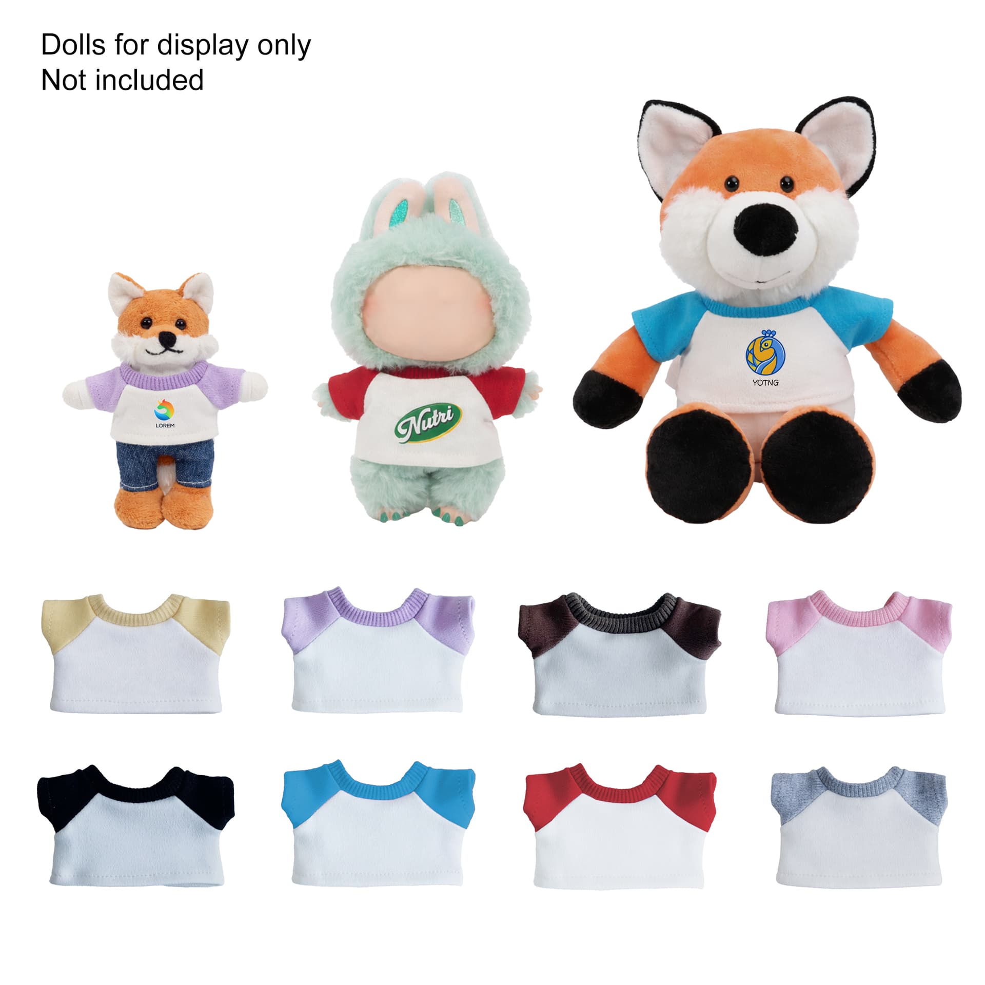 Plush Doll Raglan T-Shirt