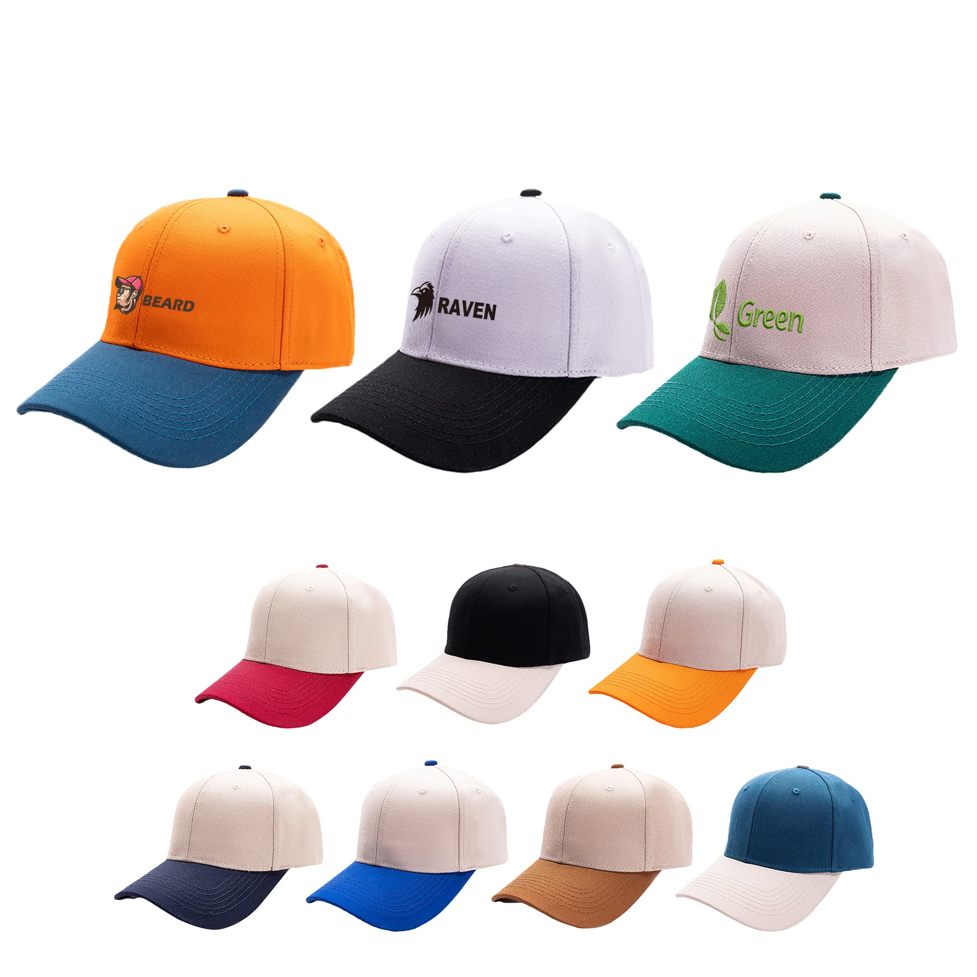 6 Panel Adjustable Baseball Cap