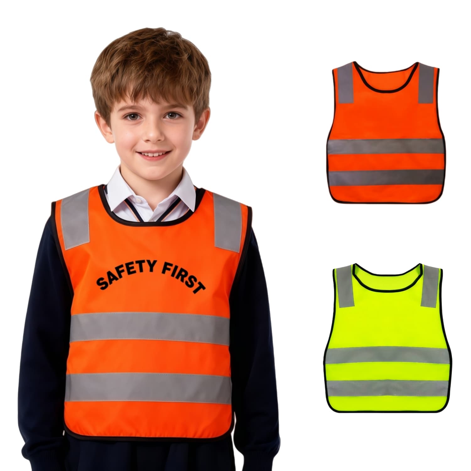 Kids Hi-Vis Reflective Safety Vest