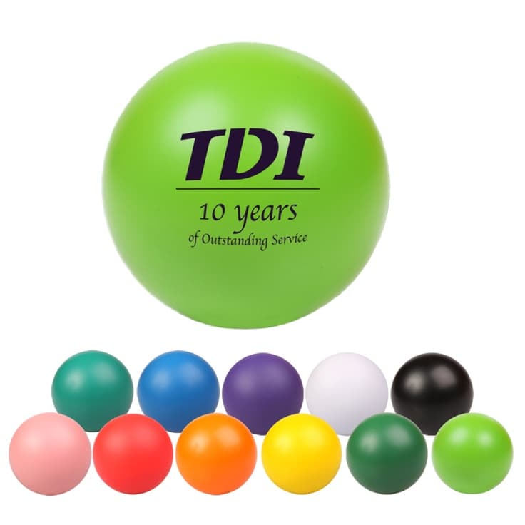 60mm Dia Base Ball Shape Stress Reliever