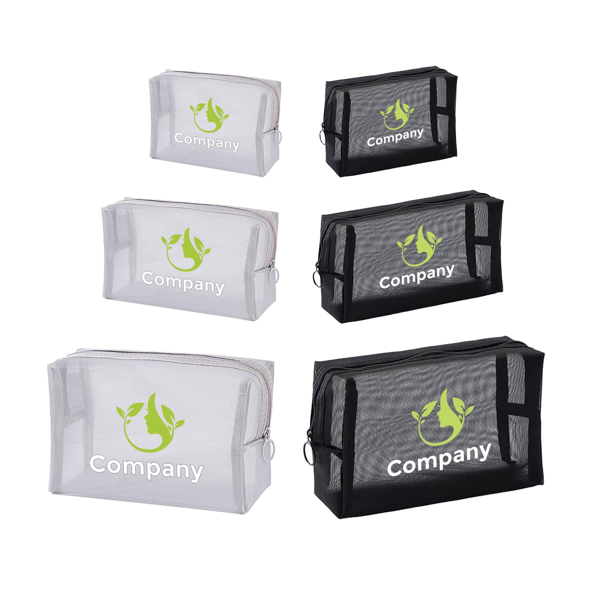 Nylon Mesh Cosmetic Bag